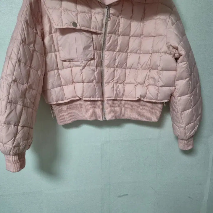 [BUNJANG] Pink Short Padded Jumper / 핑크 숏 패딩 점퍼