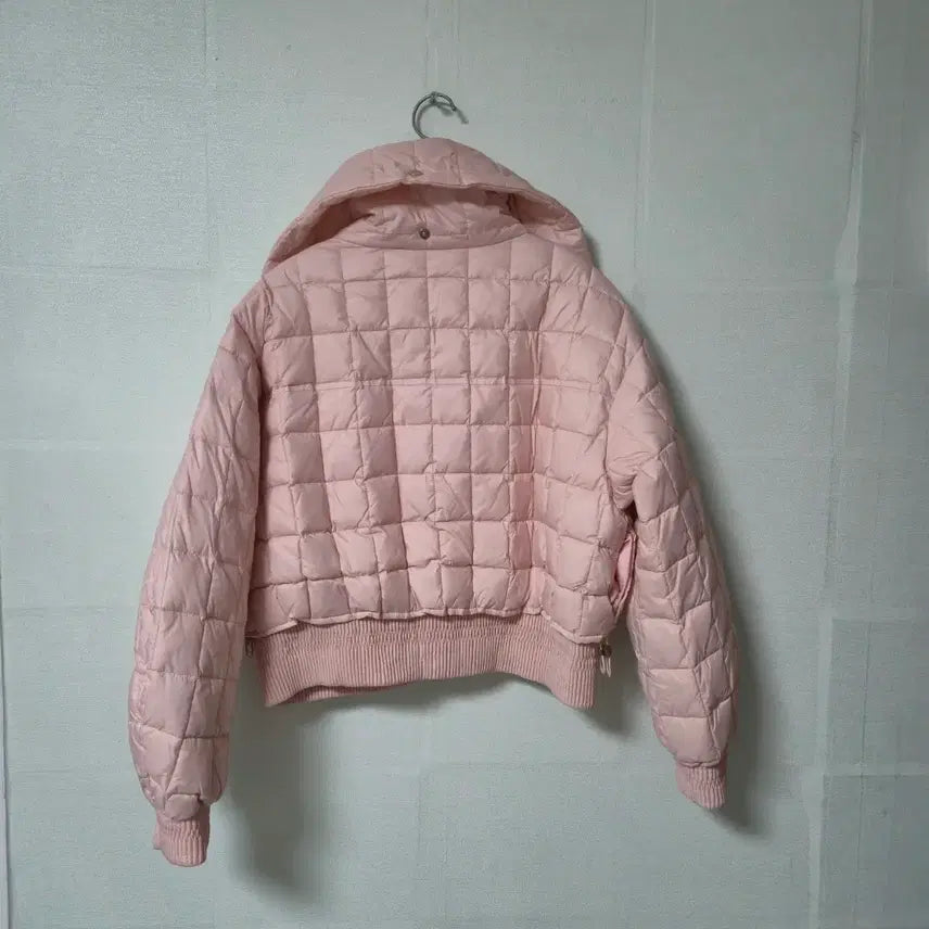 [BUNJANG] Pink Short Padded Jumper / 핑크 숏 패딩 점퍼