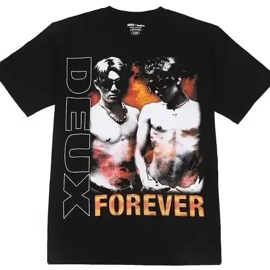 [BUNJANG] Kasina Deux Forever Short Sleeve T-shirt / 듀스 X 카시나 DEUX 포에버 반팔 티셔츠 L