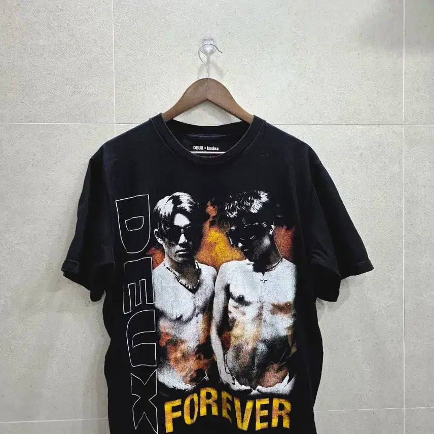 [BUNJANG] Kasina Deux Forever Short Sleeve T-shirt / 듀스 X 카시나 DEUX 포에버 반팔 티셔츠 L