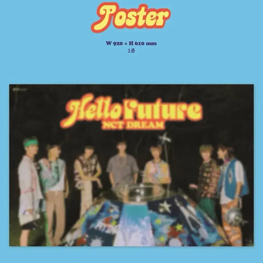 [BUNJANG] NCT Dream Album Poster Bundle Set / 엔시티드림 앨범 포스터8장(위고업/라이딘/붐/헬퓨/캔디)