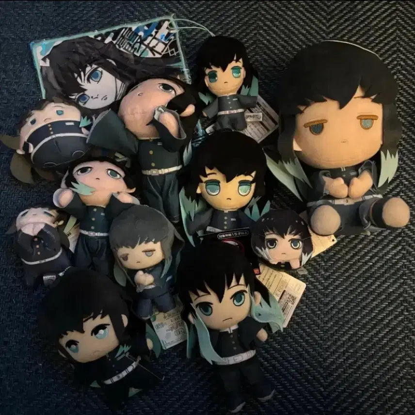 [BUNJANG] Demon Slayer Muichiro Bundle Set Plush / 귀멸의칼날 무이치로 누이 일괄