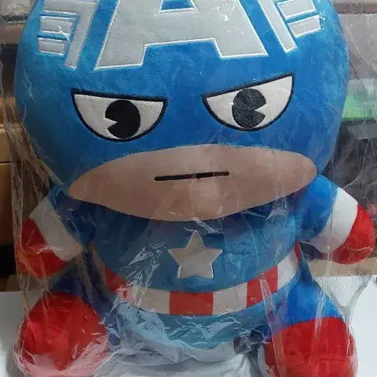 [BUNJANG] Marvel Kawaii Captain America Figure / 마블 가와이 캡틴 아메리카