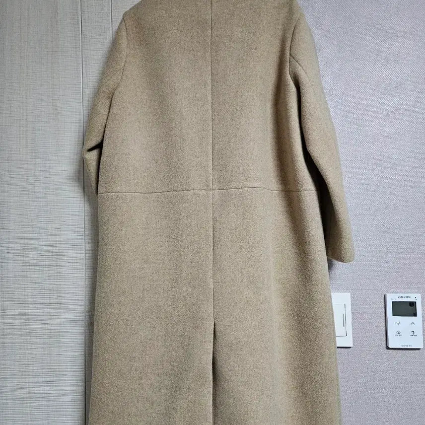 [BUNJANG] Kinder Salmon Beige Coat / 킨더살몬 코트