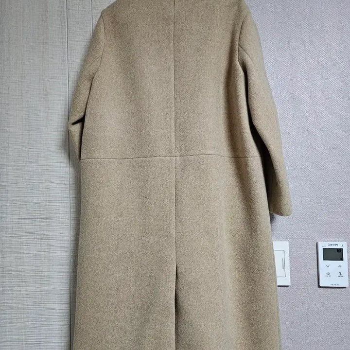 [BUNJANG] Kinder Salmon Beige Coat / 킨더살몬 코트