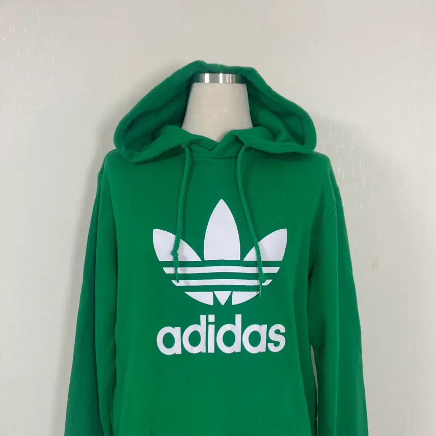 [BUNJANG] Adidas Unisex Green Hoodie L / 아디다스 남녀공용그린후드티 L 호호상점