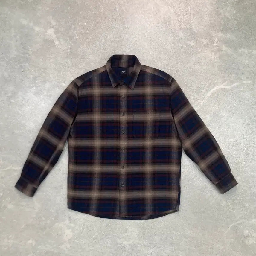 [BUNJANG] Uniqlo Checkered Shirt / Uniqlo 유니클로 체크셔츠