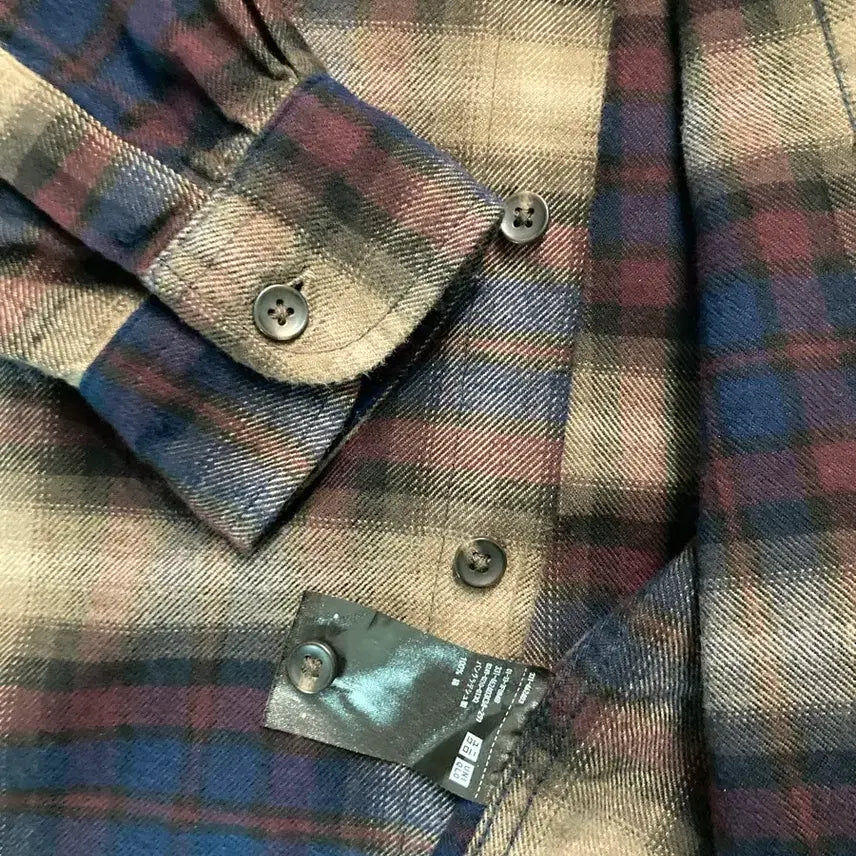 [BUNJANG] Uniqlo Checkered Shirt / Uniqlo 유니클로 체크셔츠