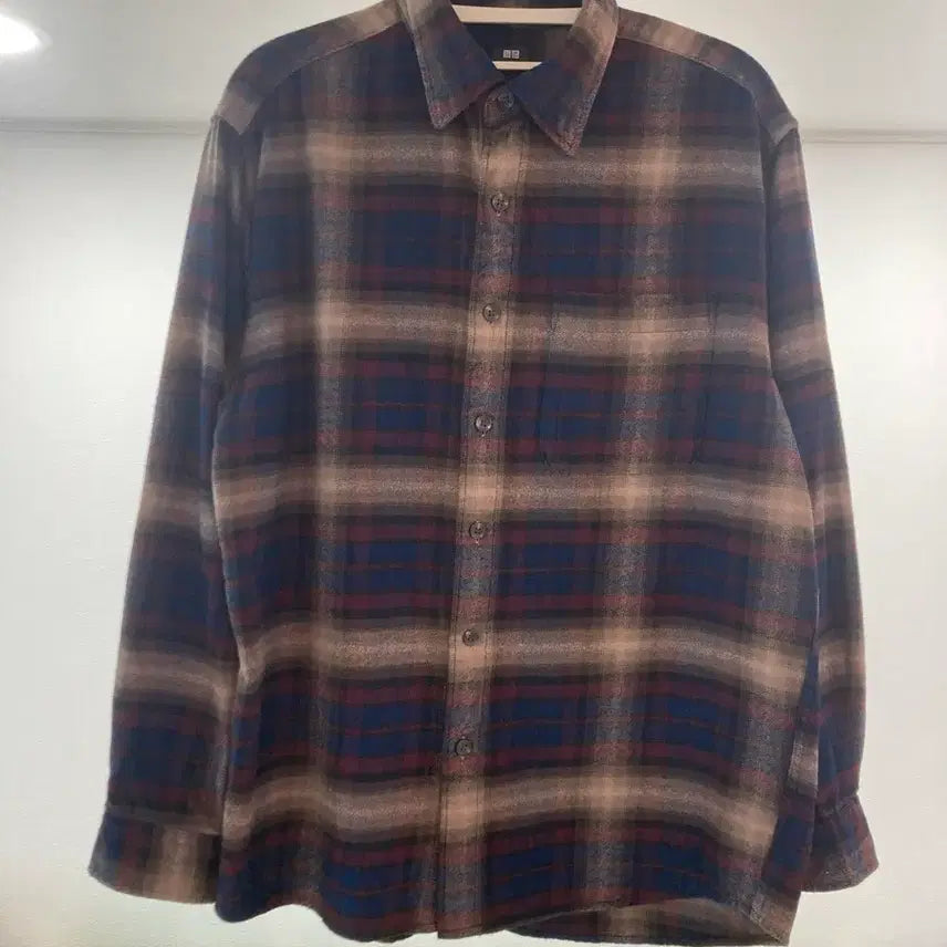 [BUNJANG] Uniqlo Checkered Shirt / Uniqlo 유니클로 체크셔츠
