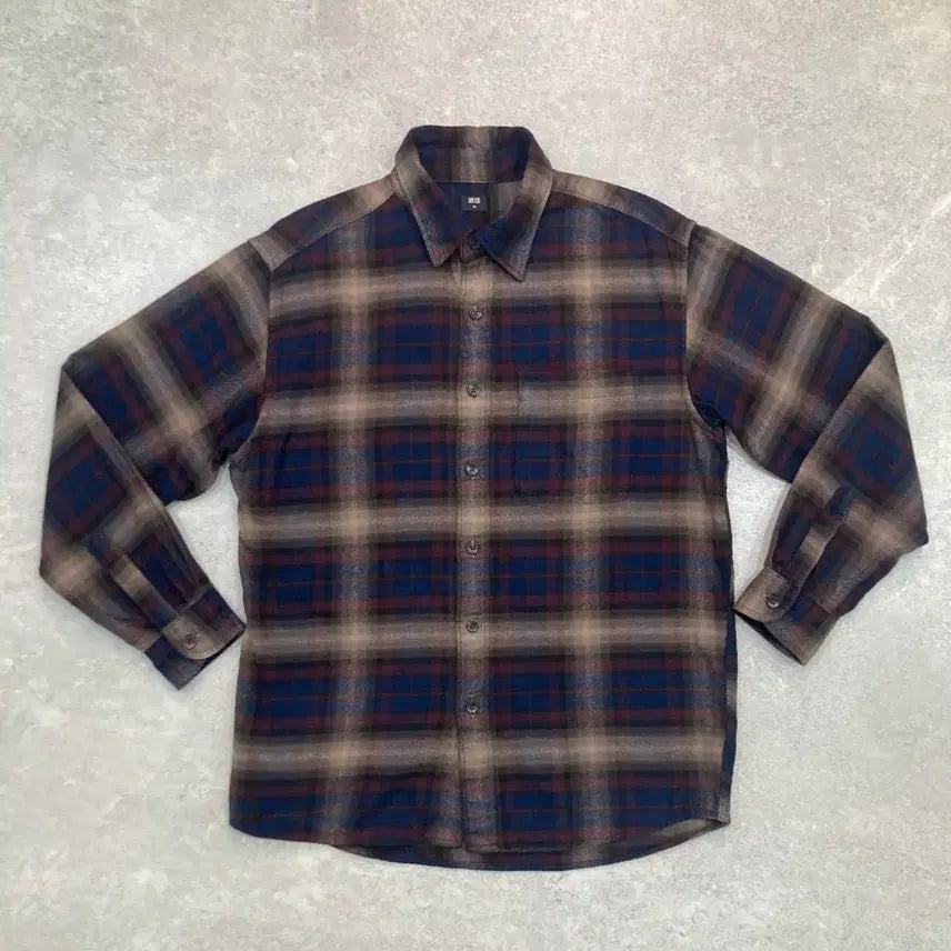 [BUNJANG] Uniqlo Checkered Shirt / Uniqlo 유니클로 체크셔츠