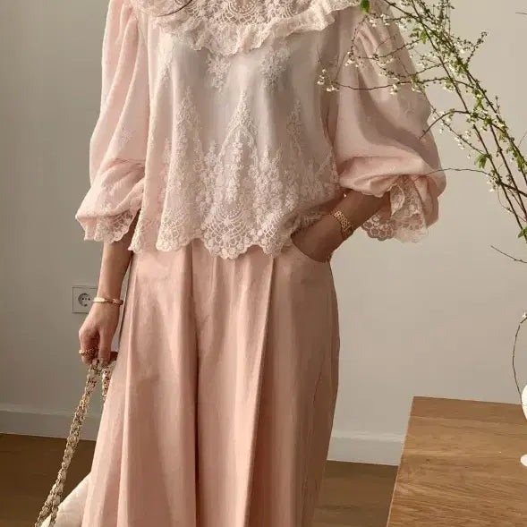 [BUNJANG] Bicini Elisha Blouse / 바이씨니 엘리샤블라우스