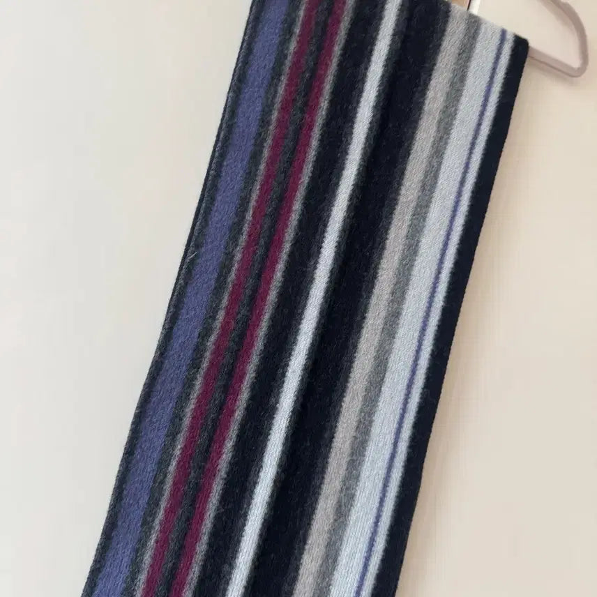 [BUNJANG] Paul Smith Wool 100% Stripe Pattern Scarf / 폴스미스 울 100% 머플러