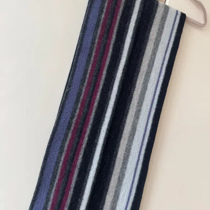 [BUNJANG] Paul Smith Wool 100% Stripe Pattern Scarf / 폴스미스 울 100% 머플러