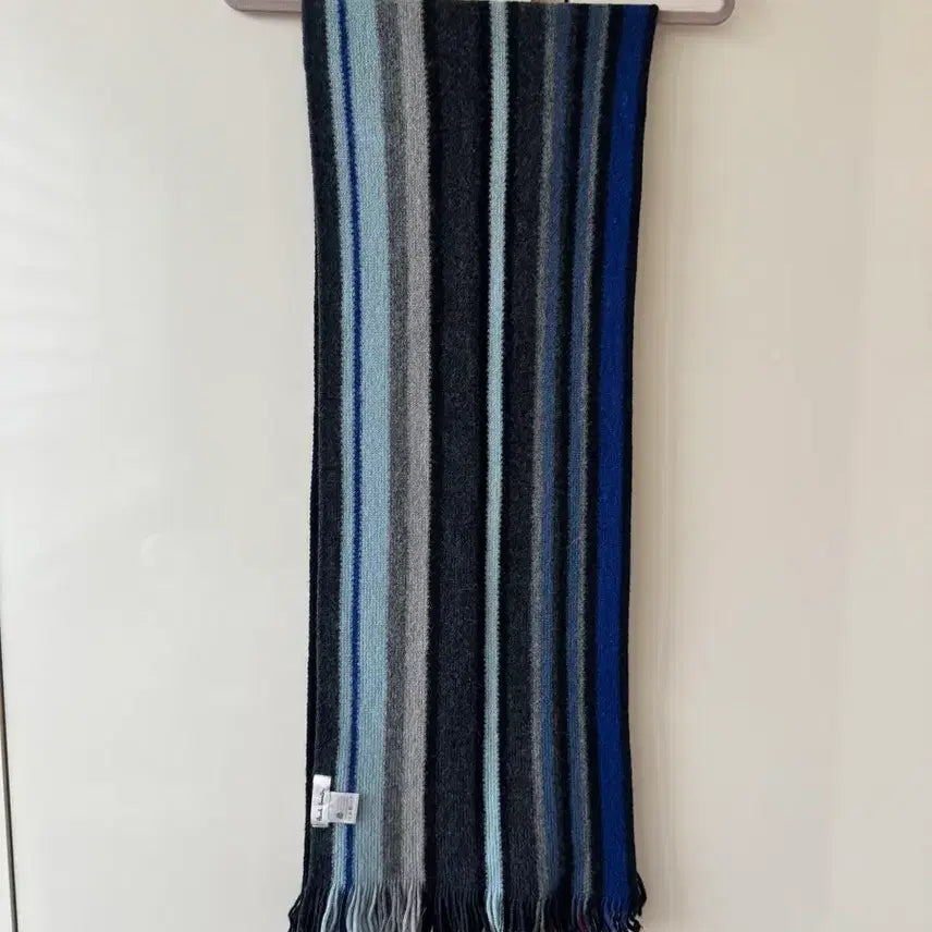 [BUNJANG] Paul Smith Wool 100% Stripe Pattern Scarf / 폴스미스 울 100% 머플러