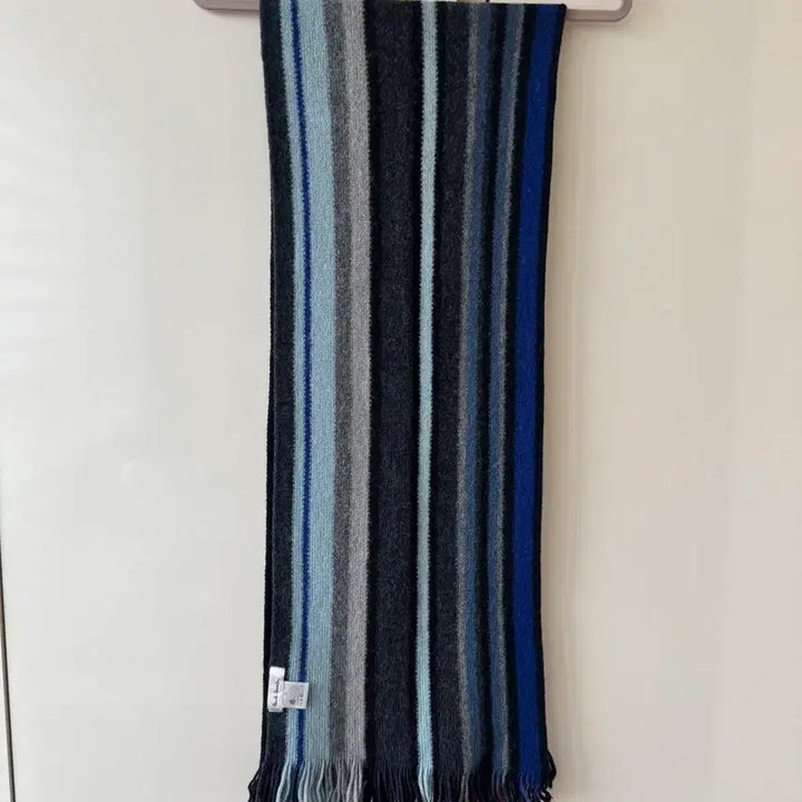 [BUNJANG] Paul Smith Wool 100% Stripe Pattern Scarf / 폴스미스 울 100% 머플러
