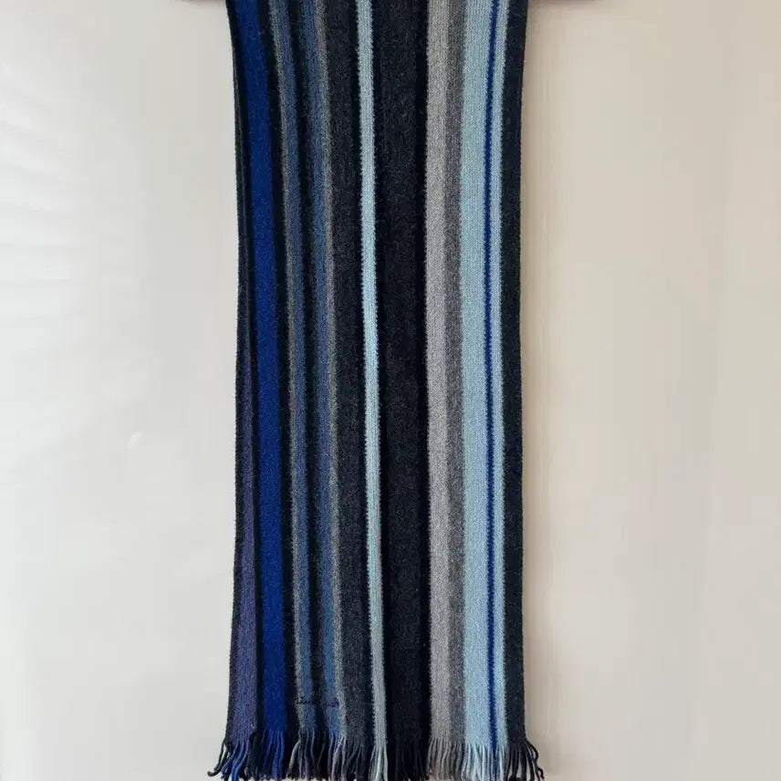 [BUNJANG] Paul Smith Wool 100% Stripe Pattern Scarf / 폴스미스 울 100% 머플러