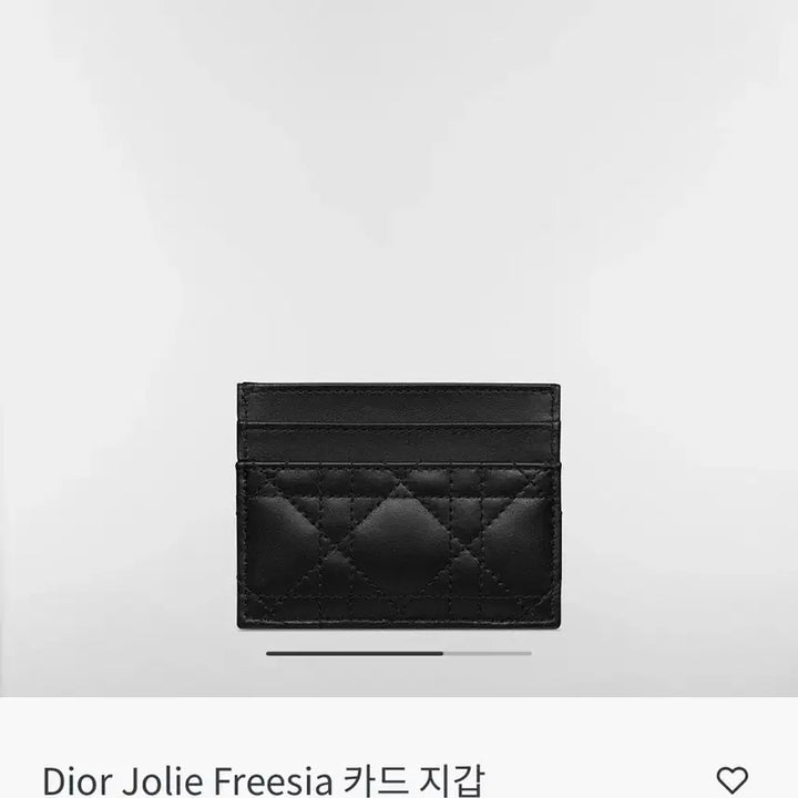 [BUNJANG] Dior Jolie Frisia Card Wallet / 디올 카드지갑 여성 졸리 프래시아
