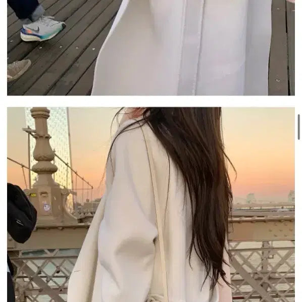 [BUNJANG] Leeds Eve Handmade Long Coat / Leeds 리즈 이브 핸드메이드 코트(택있음)