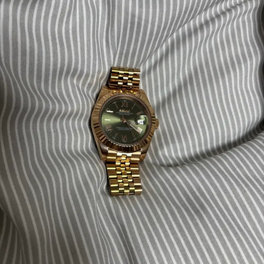 [BUNJANG] Mod Rose Gold NH35 Watch / mod 부품 로즈골드 nh35