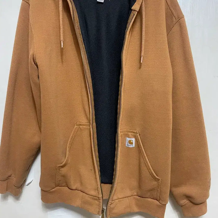 [BUNJANG] Carhartt Brown Hooded Zip-up Jacket / 칼하트 후드집업 브라운