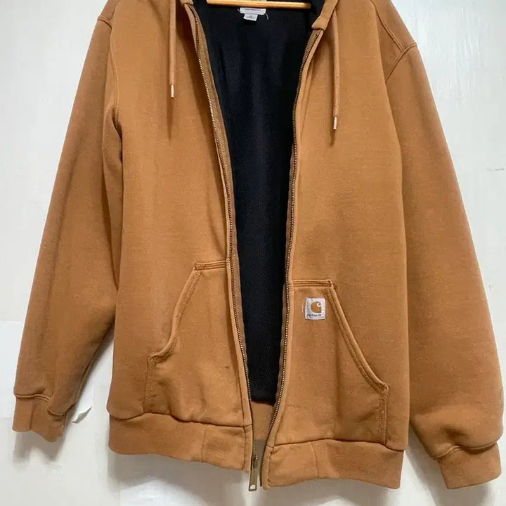 [BUNJANG] Carhartt Brown Hooded Zip-up Jacket / 칼하트 후드집업 브라운