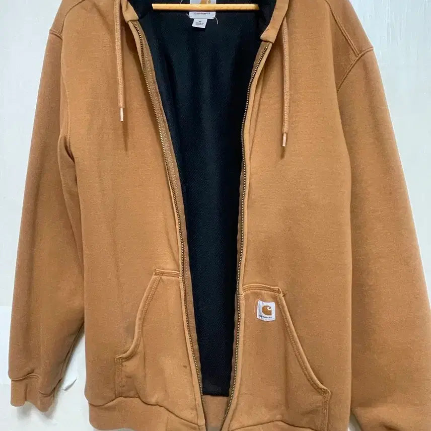 [BUNJANG] Carhartt Brown Hooded Zip-up Jacket / 칼하트 후드집업 브라운