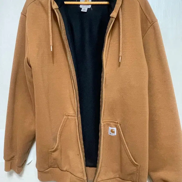 [BUNJANG] Carhartt Brown Hooded Zip-up Jacket / 칼하트 후드집업 브라운