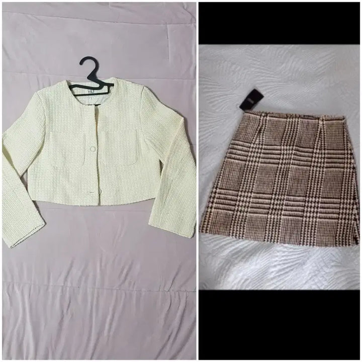 [BUNJANG] Tweed Set (Size 55) - New / 트위드 세트55