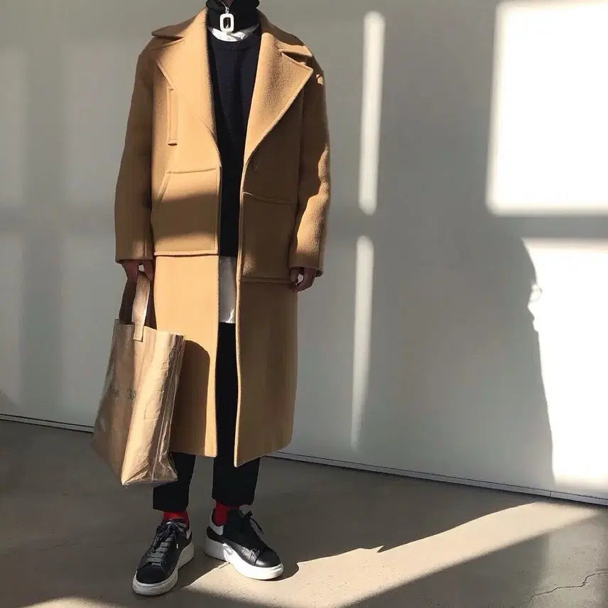 [BUNJANG] ADER ERROR 14FW Single Coat Camel / 아더에러 14FW 싱글 코트 카멜