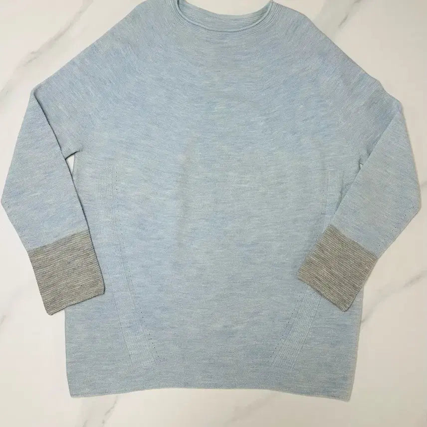 [BUNJANG] Super Wool 100% Loose Fit Knit Sweater - Free Size / [새상품] 부드러운 수퍼 울 니트 사이즈 Free