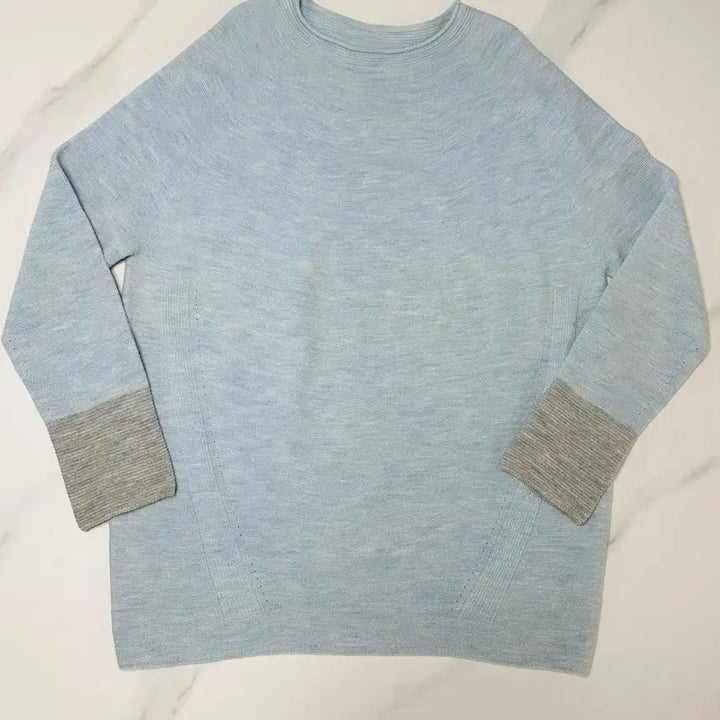 [BUNJANG] Super Wool 100% Loose Fit Knit Sweater - Free Size / [새상품] 부드러운 수퍼 울 니트 사이즈 Free