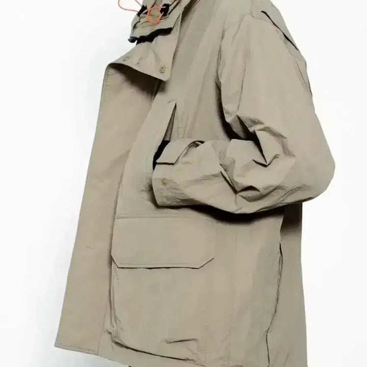 [BUNJANG] Customellow Fire High Neck Hood Jumper / [L~XL] 커스텀멜로우, 프리커 파이어 하이넥 후드 점퍼