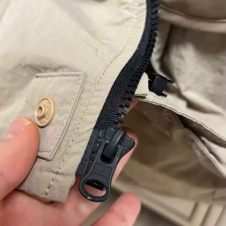 [BUNJANG] Customellow Fire High Neck Hood Jumper / [L~XL] 커스텀멜로우, 프리커 파이어 하이넥 후드 점퍼