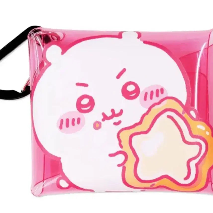 [BUNJANG] Munjjakgwi Chiikawa Clear Pouch Multi Case / 먼작귀 치이카와 클리어 파우치 멀티 케이스