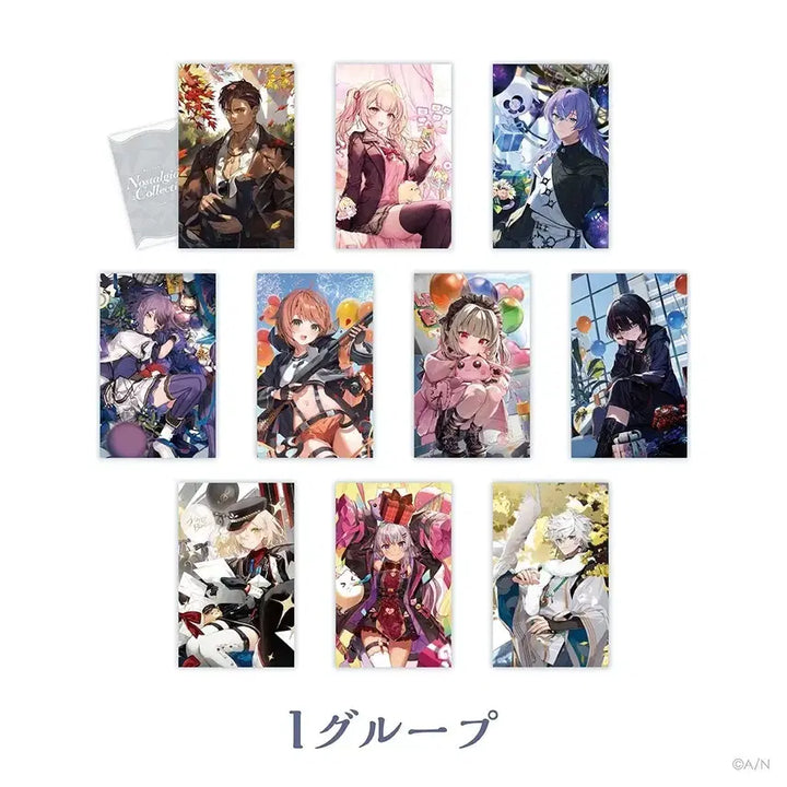 [BUNJANG] NIJISANJI Nostalgia Collection Trading Cards / 니지산지 노스텔지어 컬렉션 판매