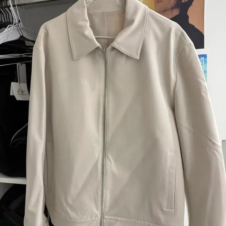 [SOLD OUT] 무신사 스탠다드 크림 블루종 L