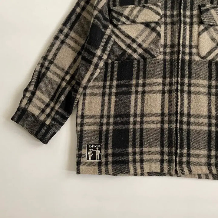 [BUNJANG] Bitch Skateboards 90s Wool Jacket / 90s 비치 스케이트보드 bitch skateboards 울자켓