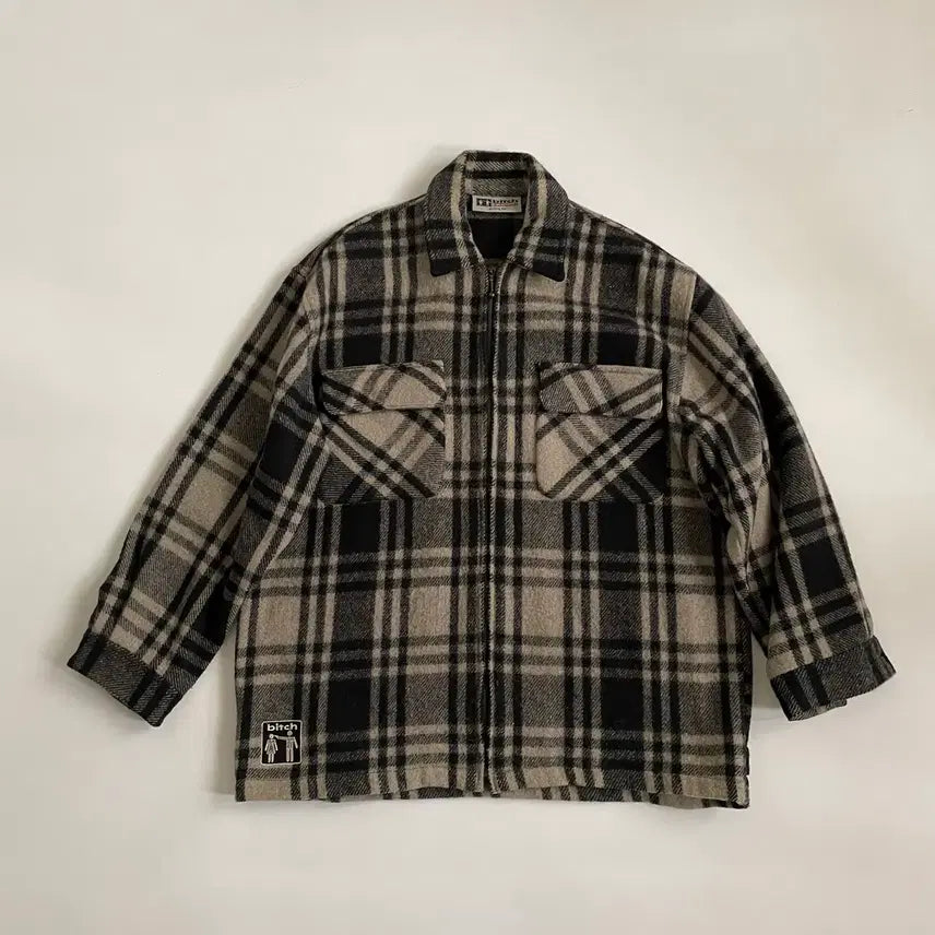 [BUNJANG] Bitch Skateboards 90s Wool Jacket / 90s 비치 스케이트보드 bitch skateboards 울자켓