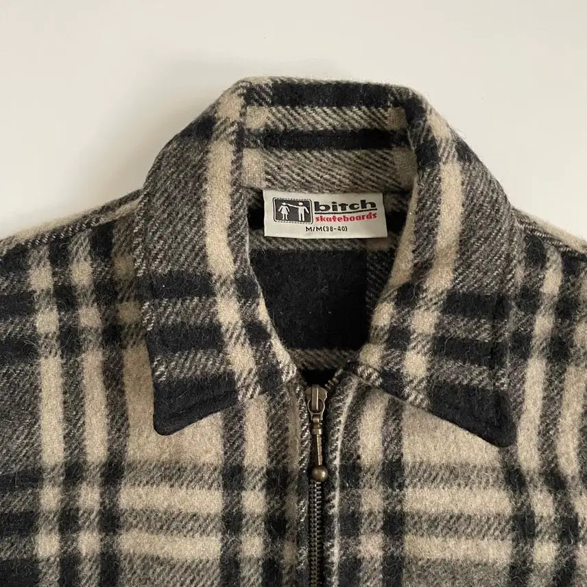 [BUNJANG] Bitch Skateboards 90s Wool Jacket / 90s 비치 스케이트보드 bitch skateboards 울자켓