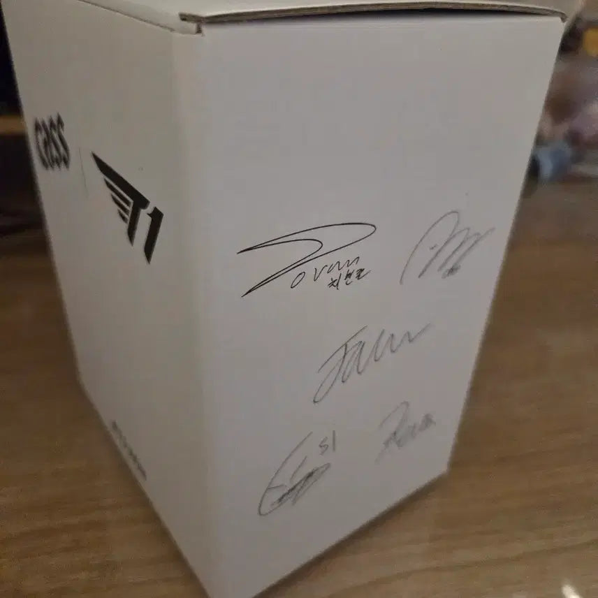 [BUNJANG] T1 Faker Byeonon Beer Glass & Doran Coaster Bundle Set / T1 카스 페이커 변온 맥주잔 & 도란 코스터