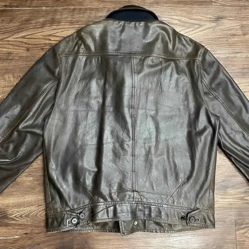 [BUNJANG] MARNI A-2 Leather Flight Jacket / 마르니 A-2 양가죽 플라이트 자켓 브라운