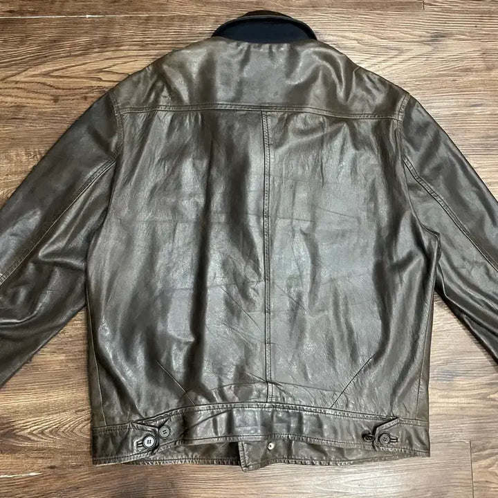 [BUNJANG] MARNI A-2 Leather Flight Jacket / 마르니 A-2 양가죽 플라이트 자켓 브라운