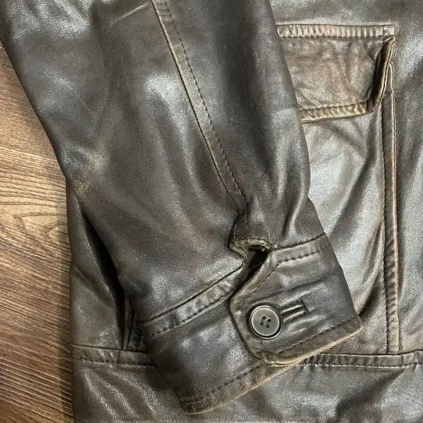 [BUNJANG] MARNI A-2 Leather Flight Jacket / 마르니 A-2 양가죽 플라이트 자켓 브라운