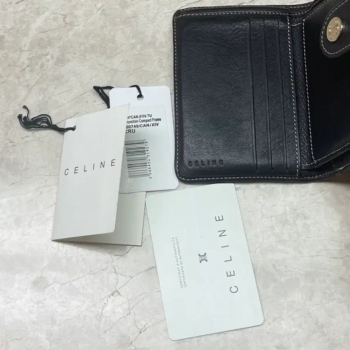[BUNJANG] Celine Vintage Leather Bifold Wallet / 셀린느 반지갑 빈티지
