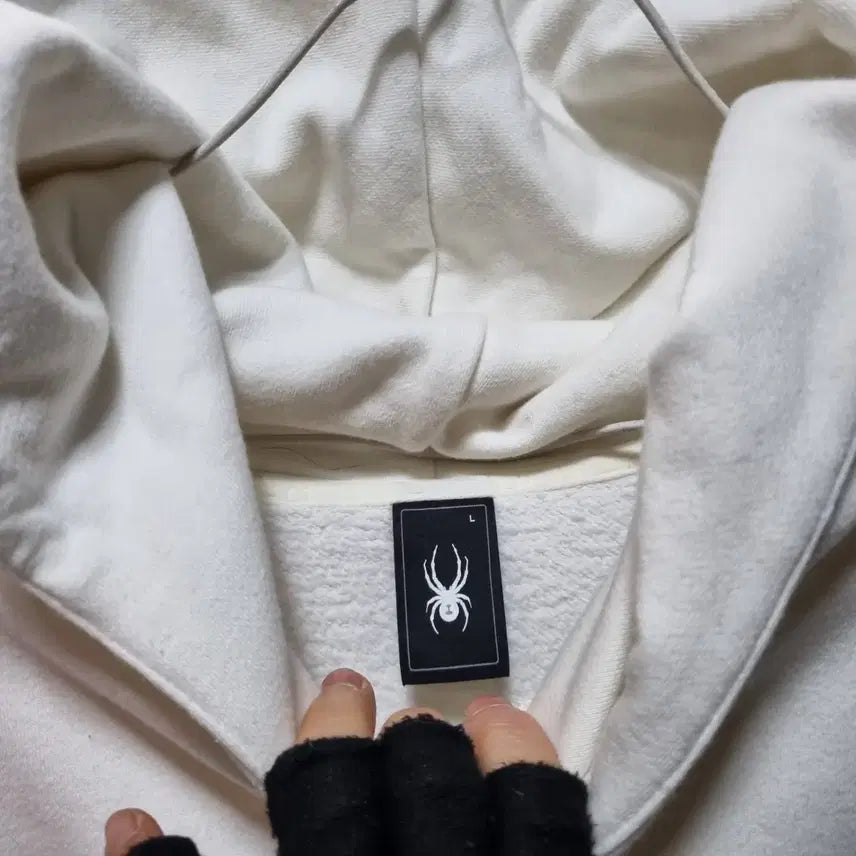 [BUNJANG] Spydar Fleece Hoodie Sweatshirt / 스파이드 기모후드 맨투맨