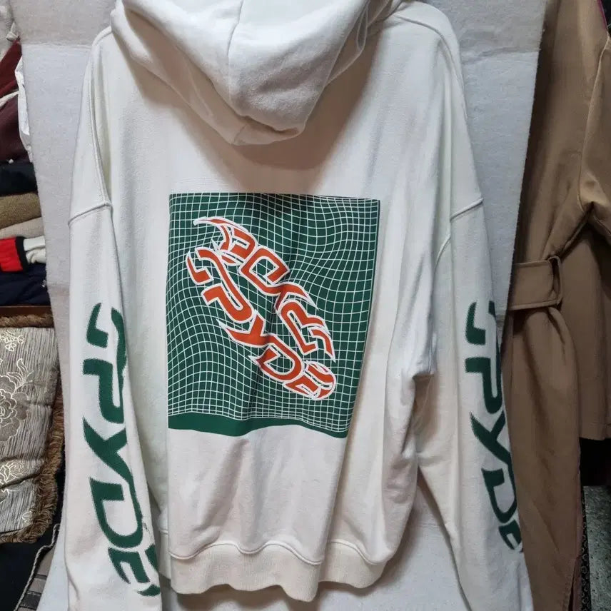 [BUNJANG] Spydar Fleece Hoodie Sweatshirt / 스파이드 기모후드 맨투맨