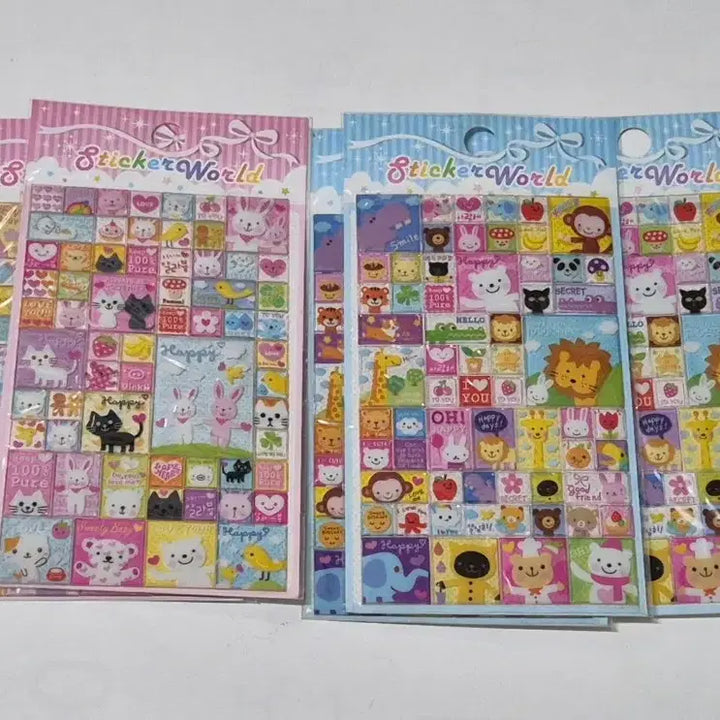 [BUNJANG] Transparent Ice Stickers / 고전문구 투명 얼음 스티커