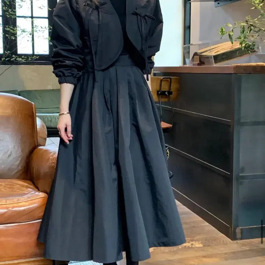 [BUNJANG] Vicinni Lan Bolero Jacket - Black / 바이씨니 란볼레로 자켓 블랙