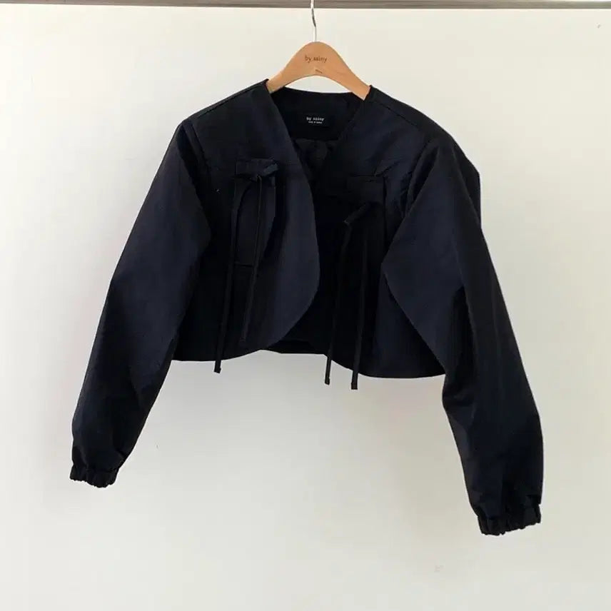[BUNJANG] Vicinni Lan Bolero Jacket - Black / 바이씨니 란볼레로 자켓 블랙