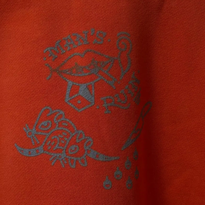 [BUNJANG] Blind Files x Oldtown Sweatshirt Size 0 / 블라인드파일즈 x 올드타운 스웻 0사이즈